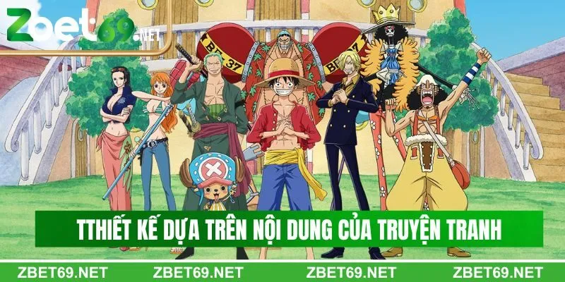 Trò chơi thiết kế dự trên nội dung của truyện tranh Trò chơi thiết kế dự trên nội dung của truyện tranh