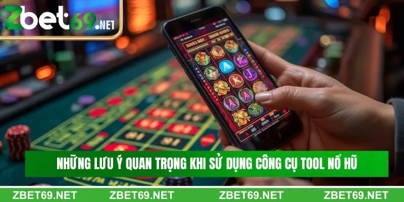Những lưu ý quan trọng khi sử dụng công cụ tool nổ hũ